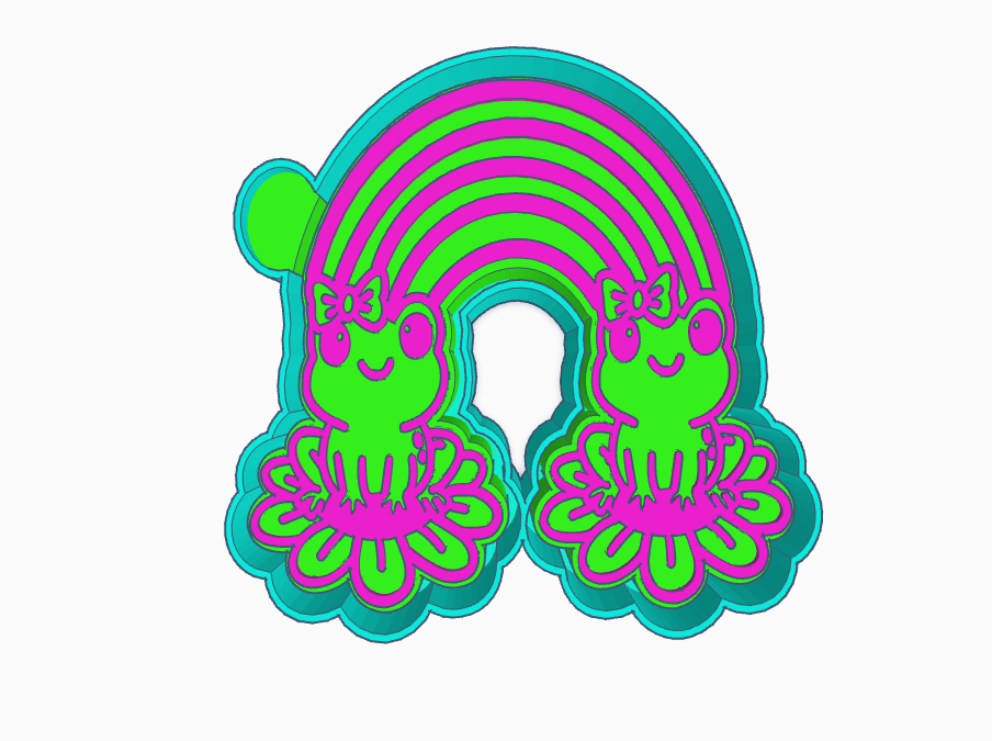 Rainbow frogs