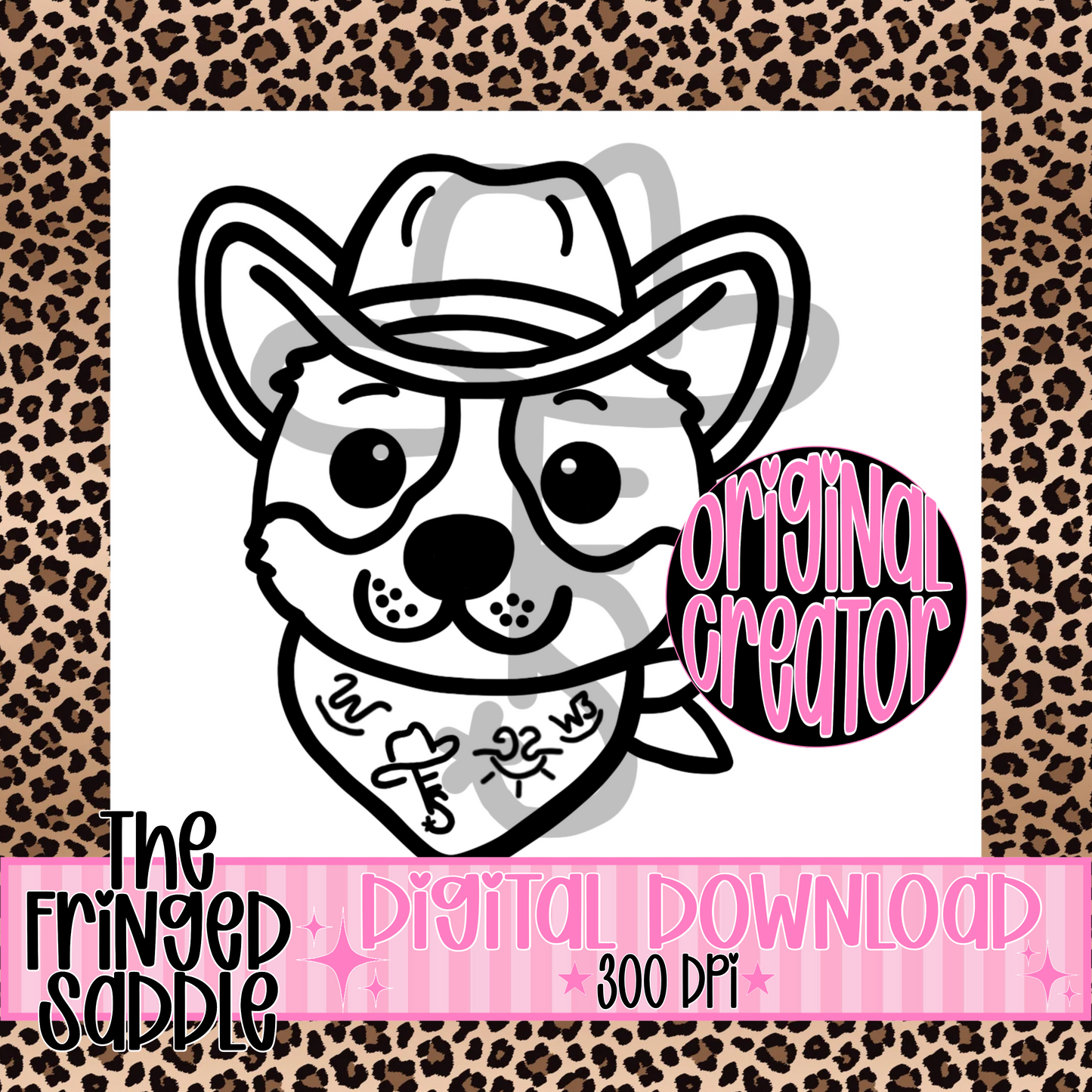 TFS Cowboy blue heeler