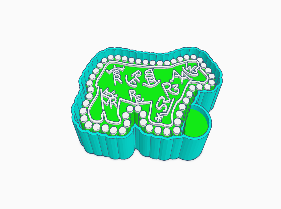 Branded cow