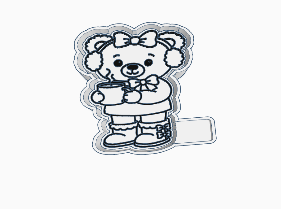 Polar bear w coco STL