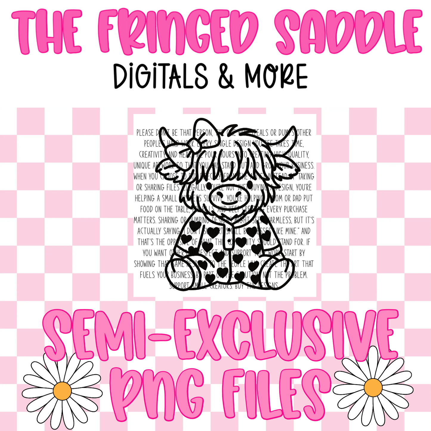 Highland in heart pjs semi exclusive