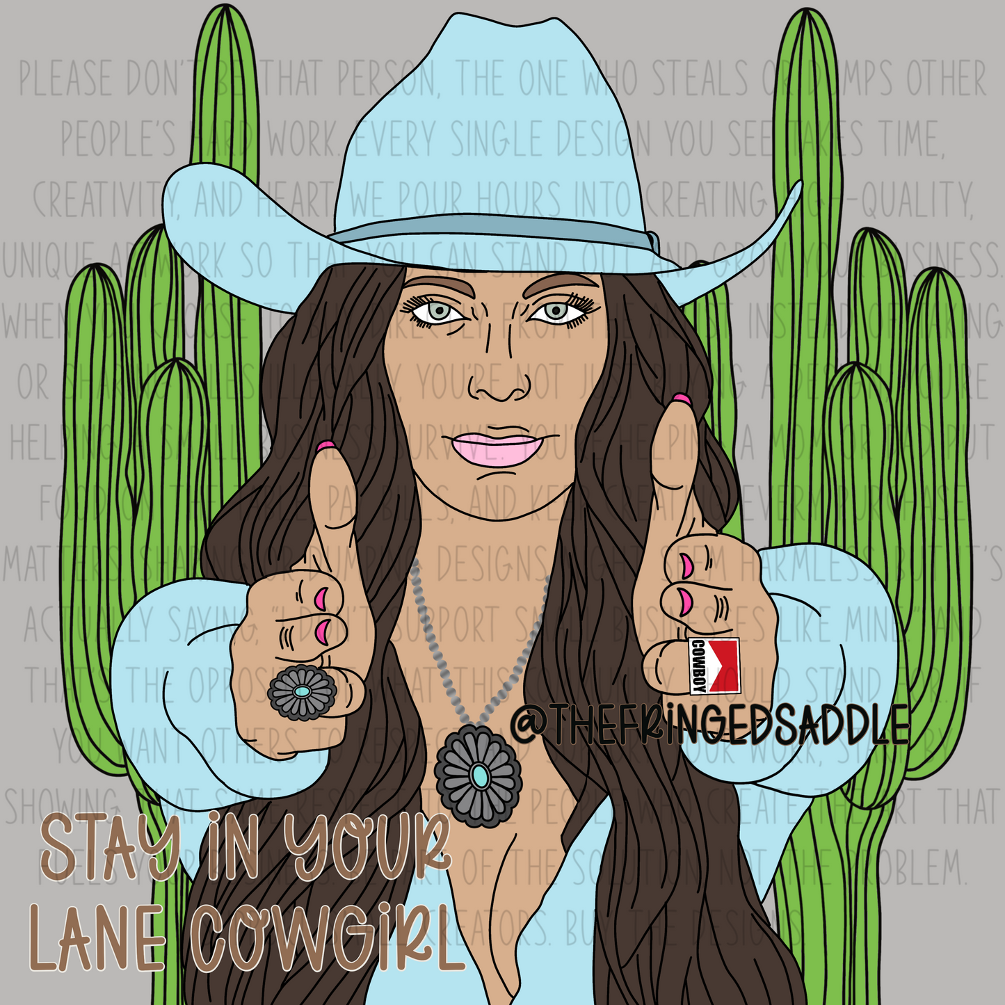 Stay in your lane Cowgirl