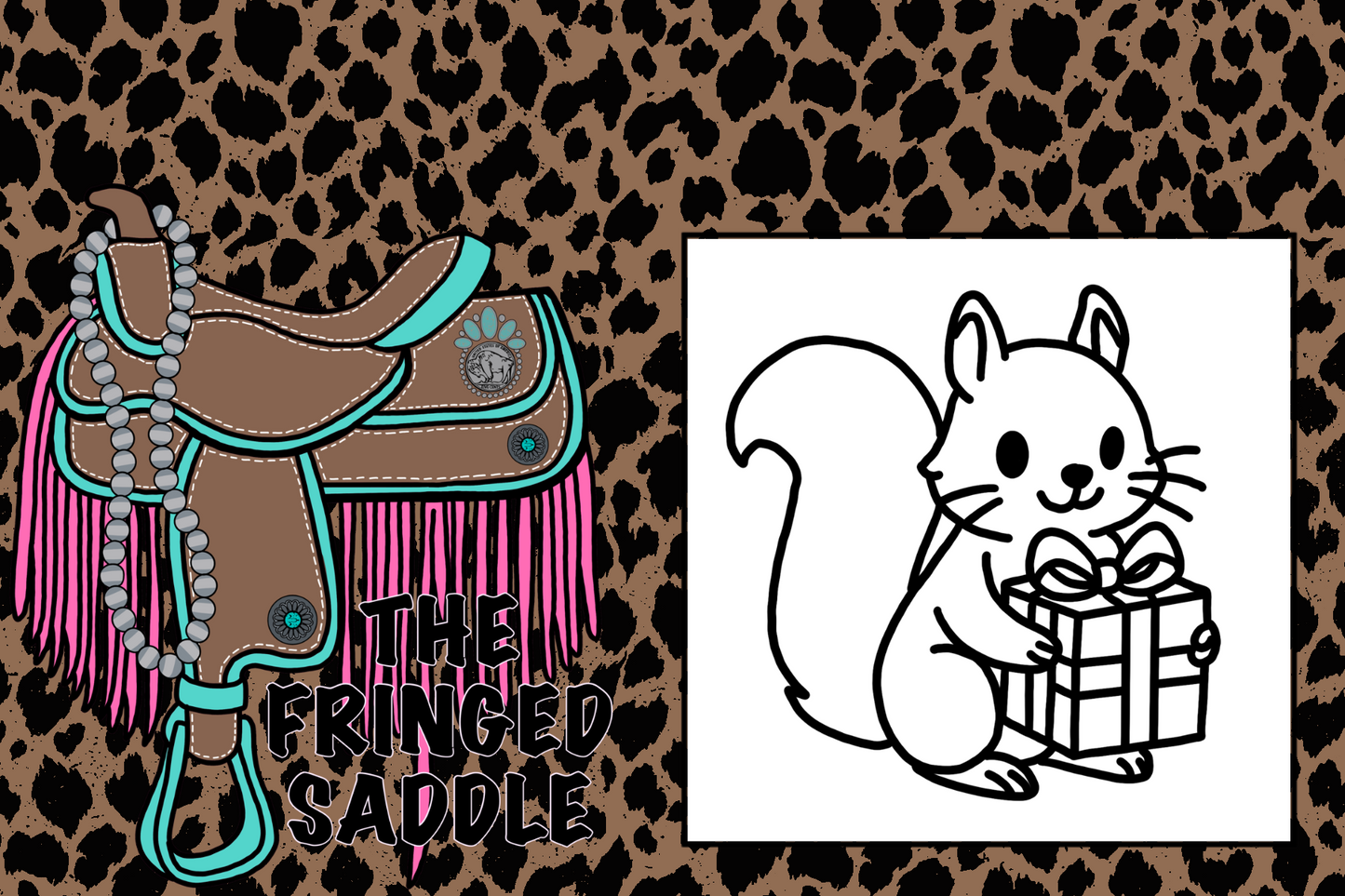 Squirrel w present