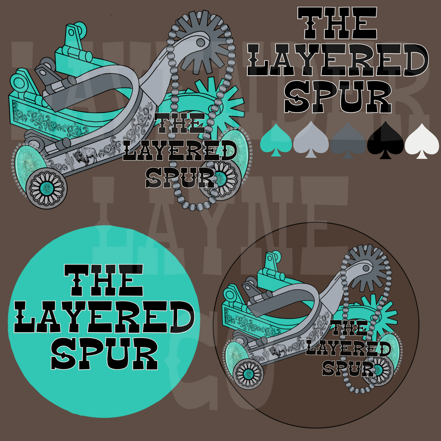 The Layered Spur Logo