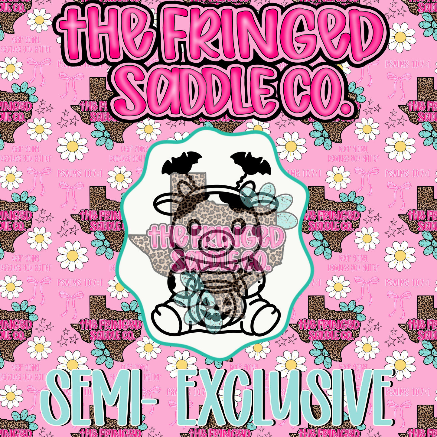 Bat spooky cow PNG & STL