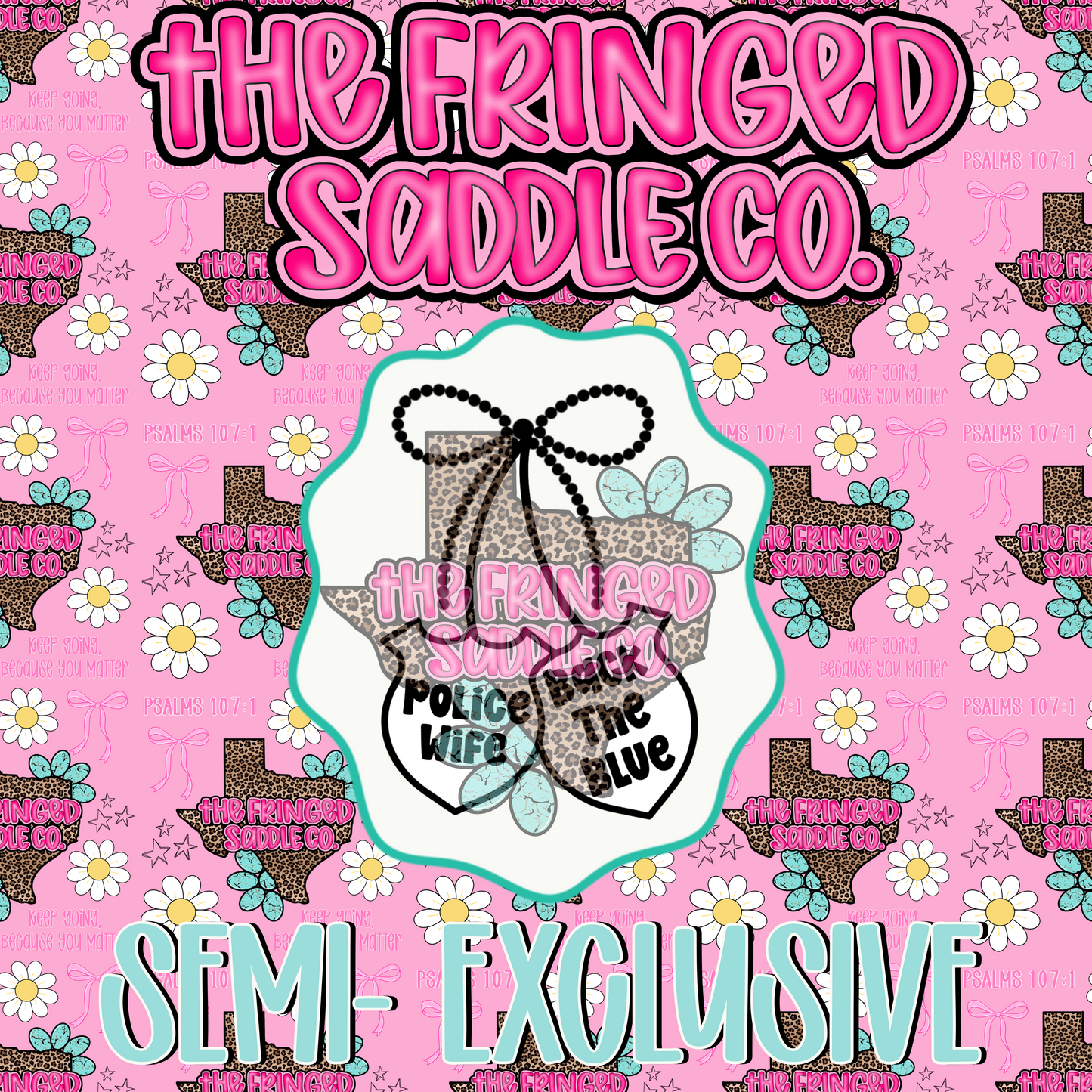 Back the police bow PNG & STL