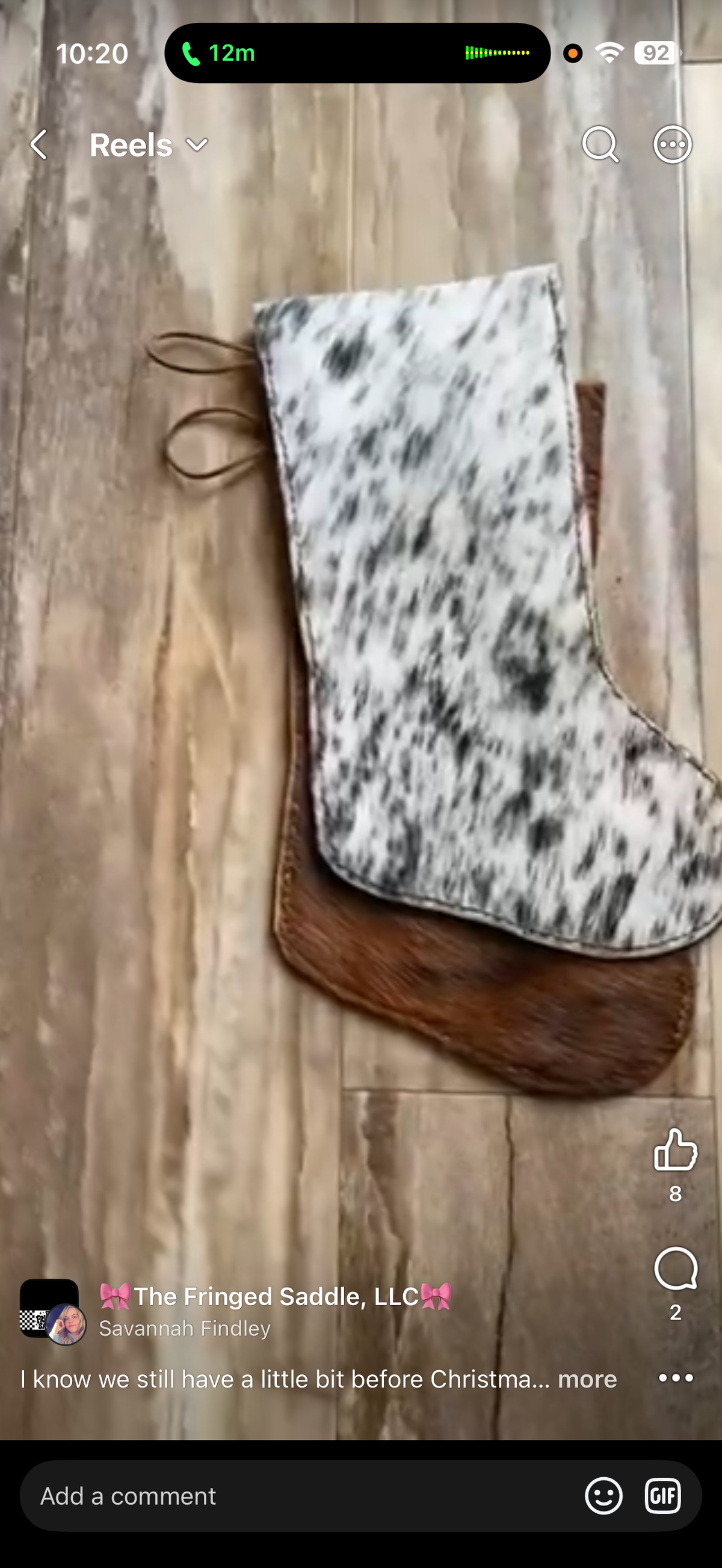 FAUX soft cowhide stockings