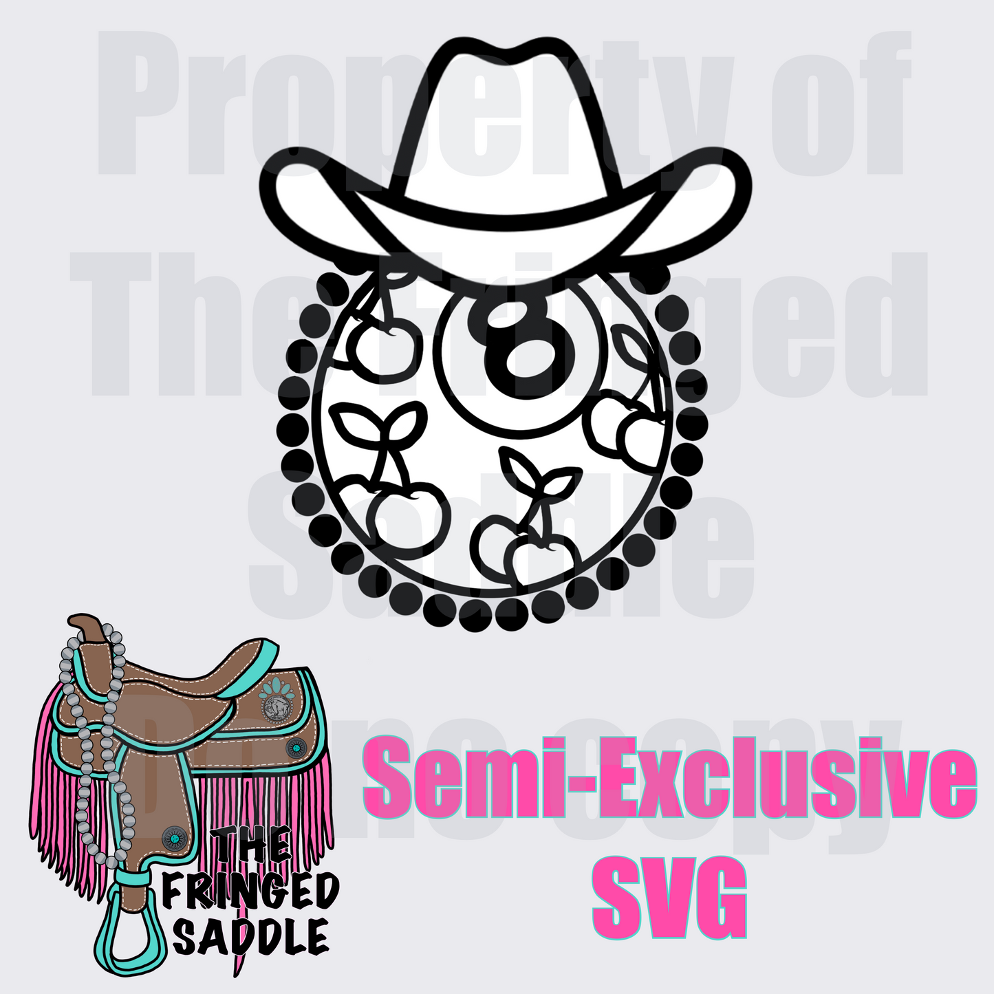 Cowboy cherry 8 ball