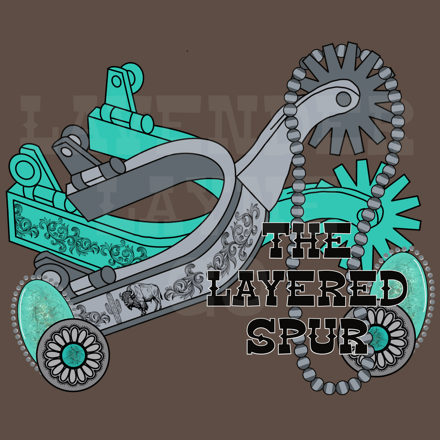 The Layered Spur Logo