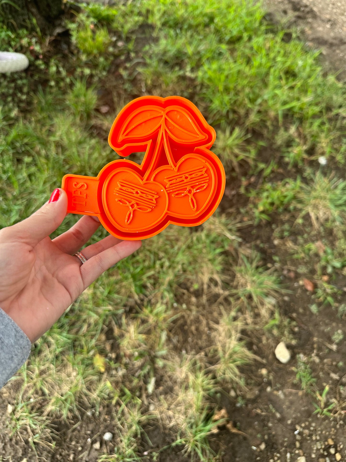 Boot stitch heart cherry TFS exclusive mold