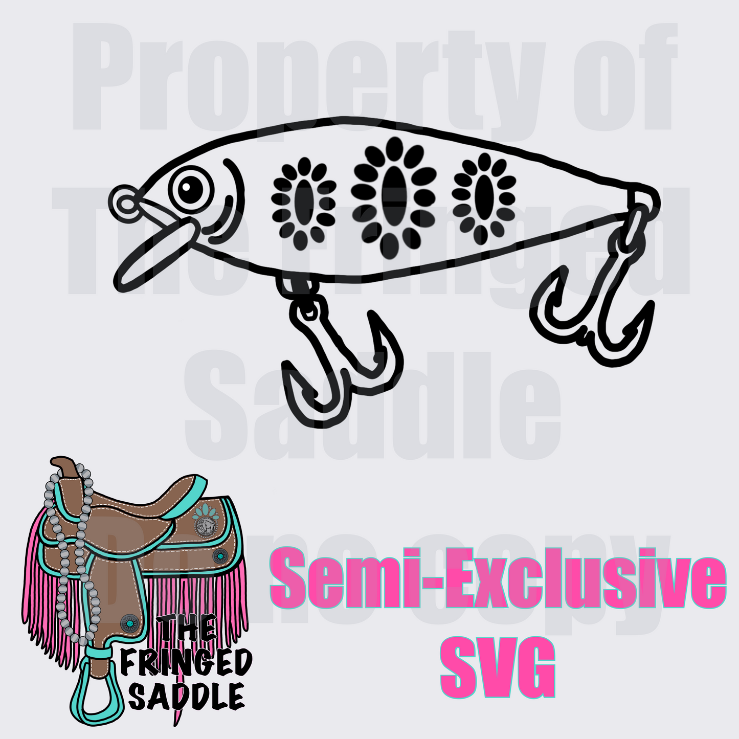 Turquoise fishing lure