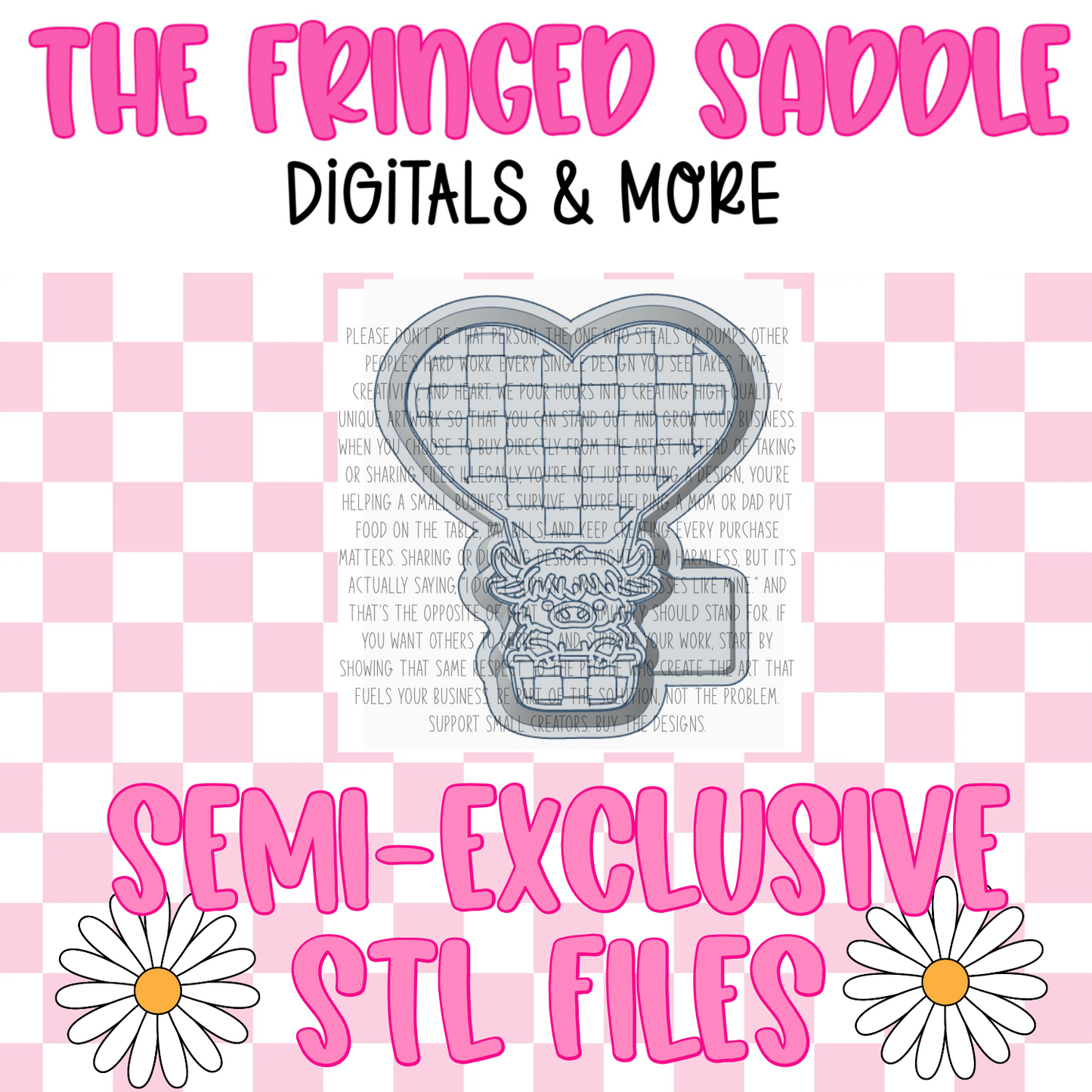 Checkered air balloon STL