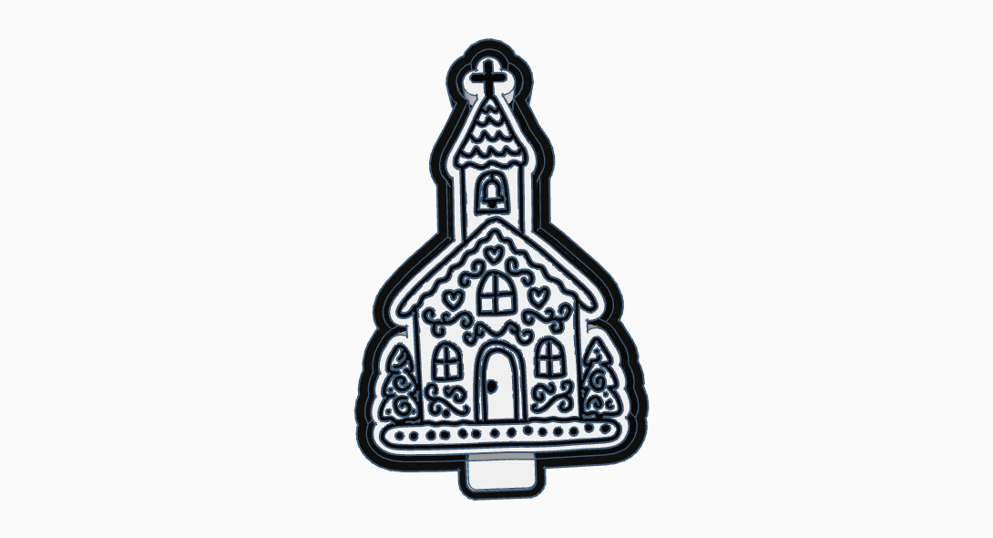 gingerbread church