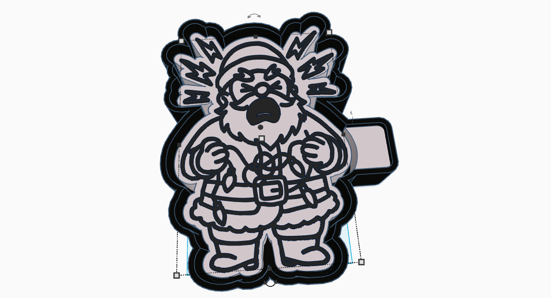 shocked santa