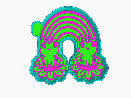 Rainbow frogs