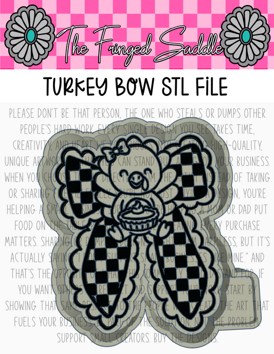 Turkey bow STL
