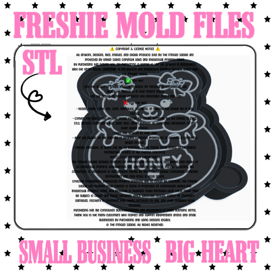 Teddy in honey pot STL