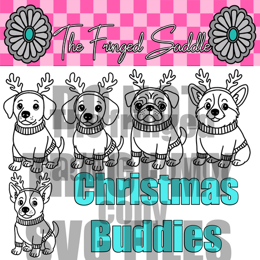Christmas buddies SVG BUNDLE