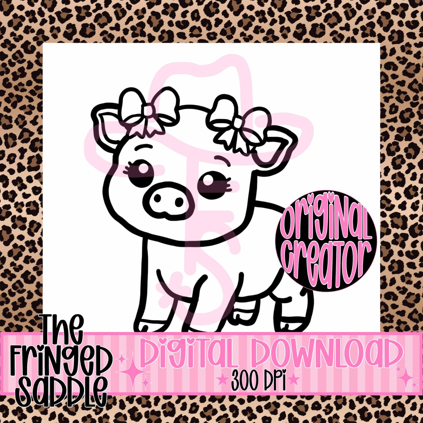 Cute pig