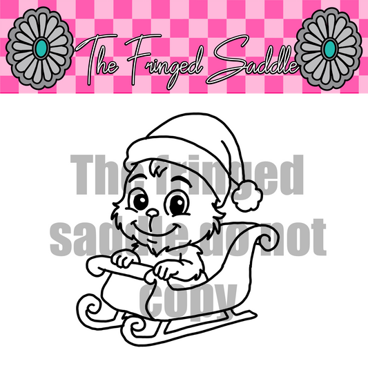 G baby plain sleigh STL