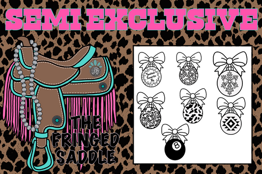 ornament w bow insert bundle