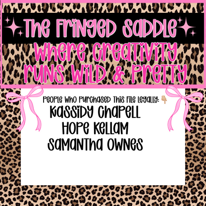 Stay Rowdy canteen purse