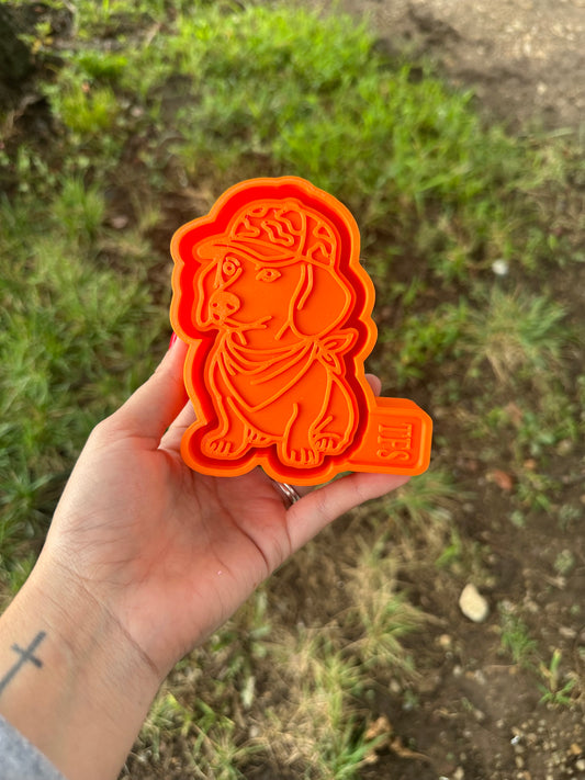 Dachshund in camo hat TFS exclusive mold