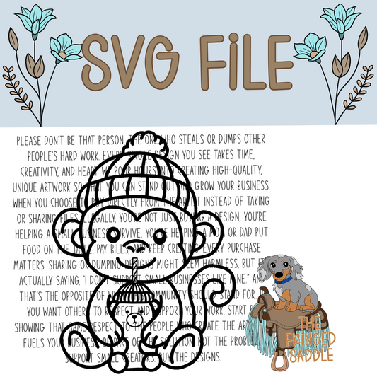 Starby monkey svg