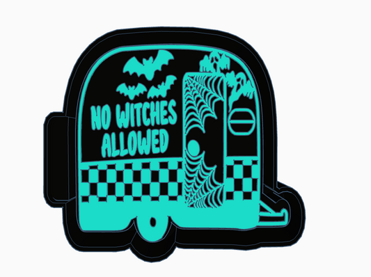 No witches allowed camper