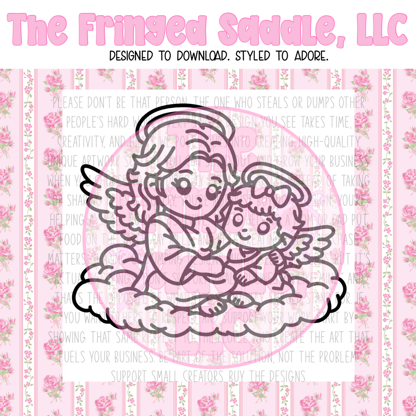 Angel mama w angel baby
