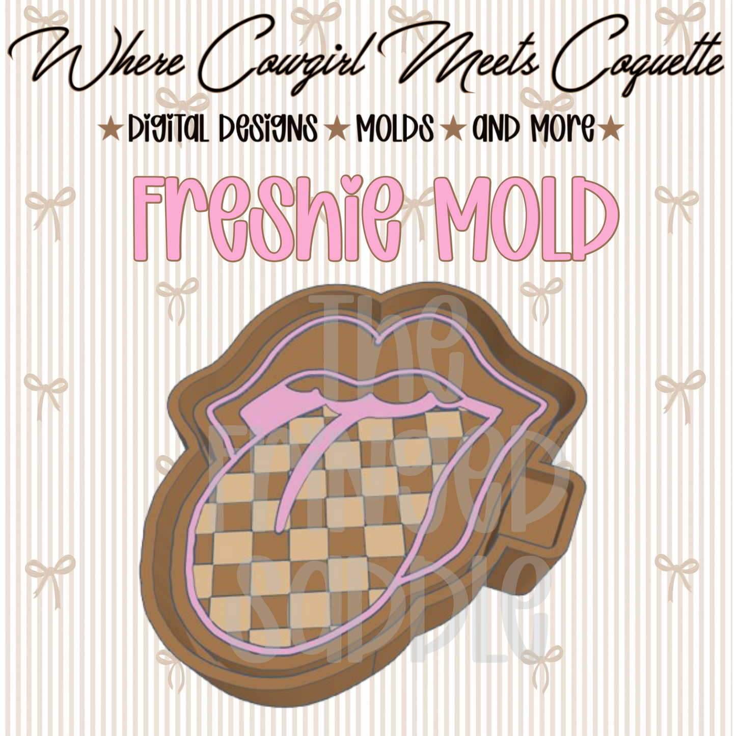 Checkered tongue mold