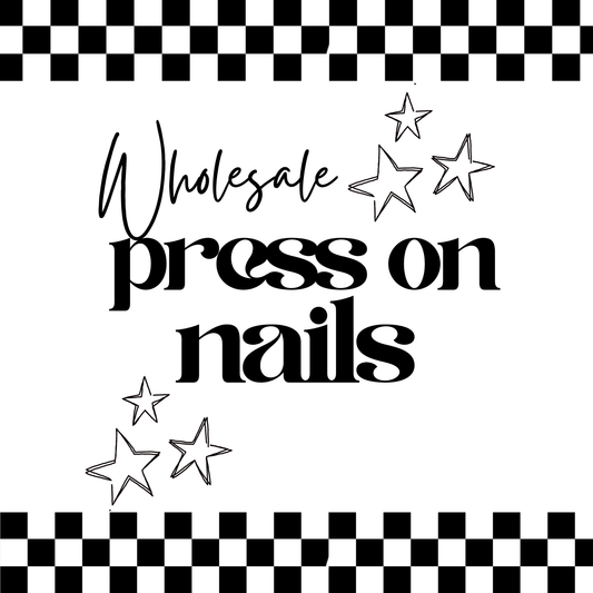 Wholesale press on nails sets (5 sets)