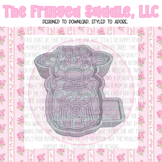 Gumball machine dairy cow