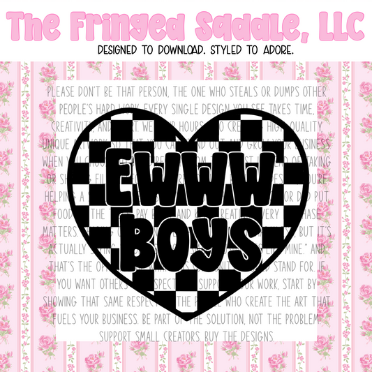 Ewww boys convo heart