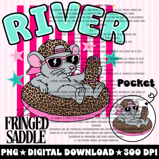 Leopard River rat png