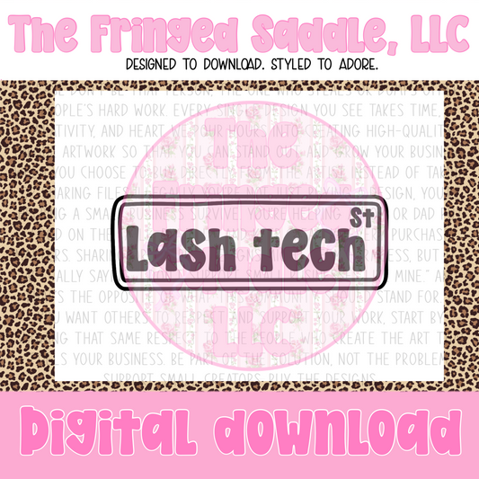 Lash tech st