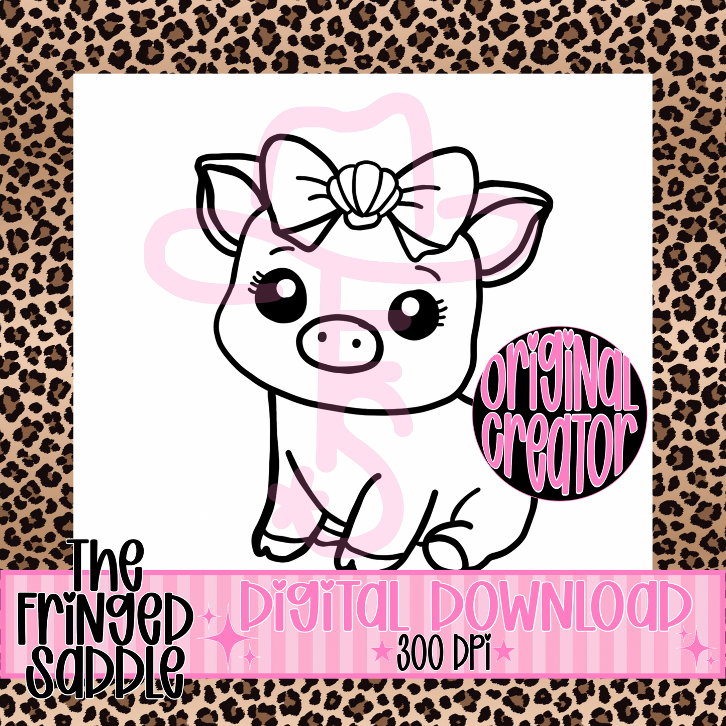 Pig a shell bow