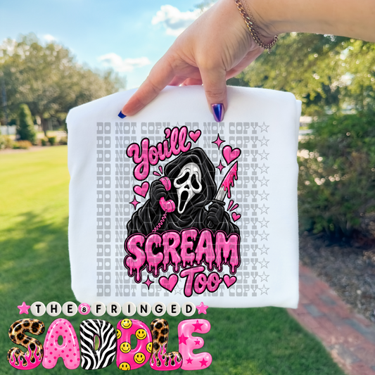 You’ll scream too S