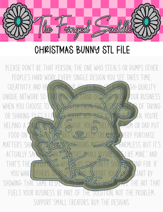 Christmas bunny file