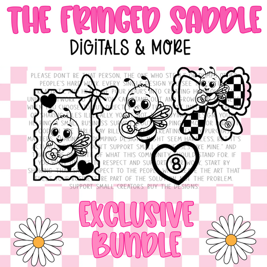 Bee w 8 ball egg bundle EXCLUSIVE