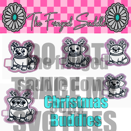 Christmas buddies mold bundle