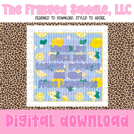 When life gives you lemons square