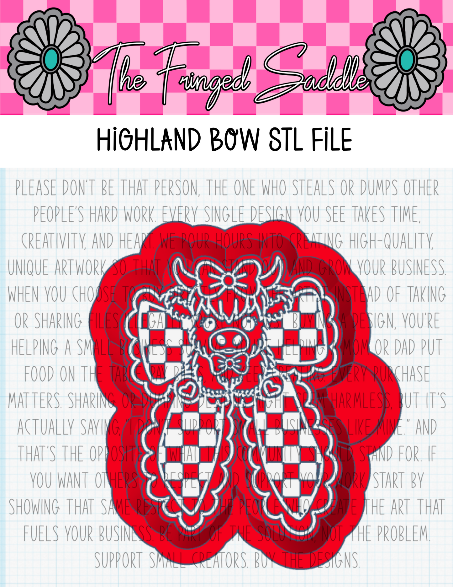 Highland bow STL