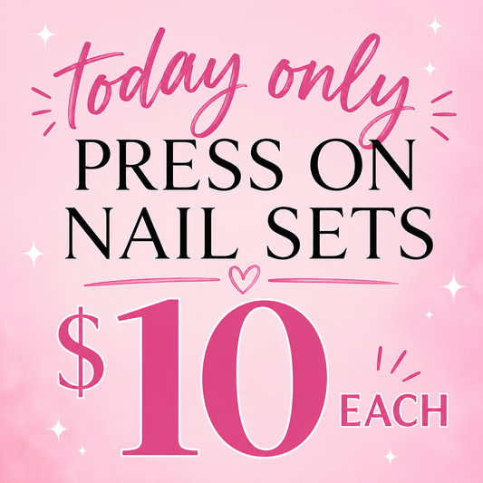 Hand painted nail sets