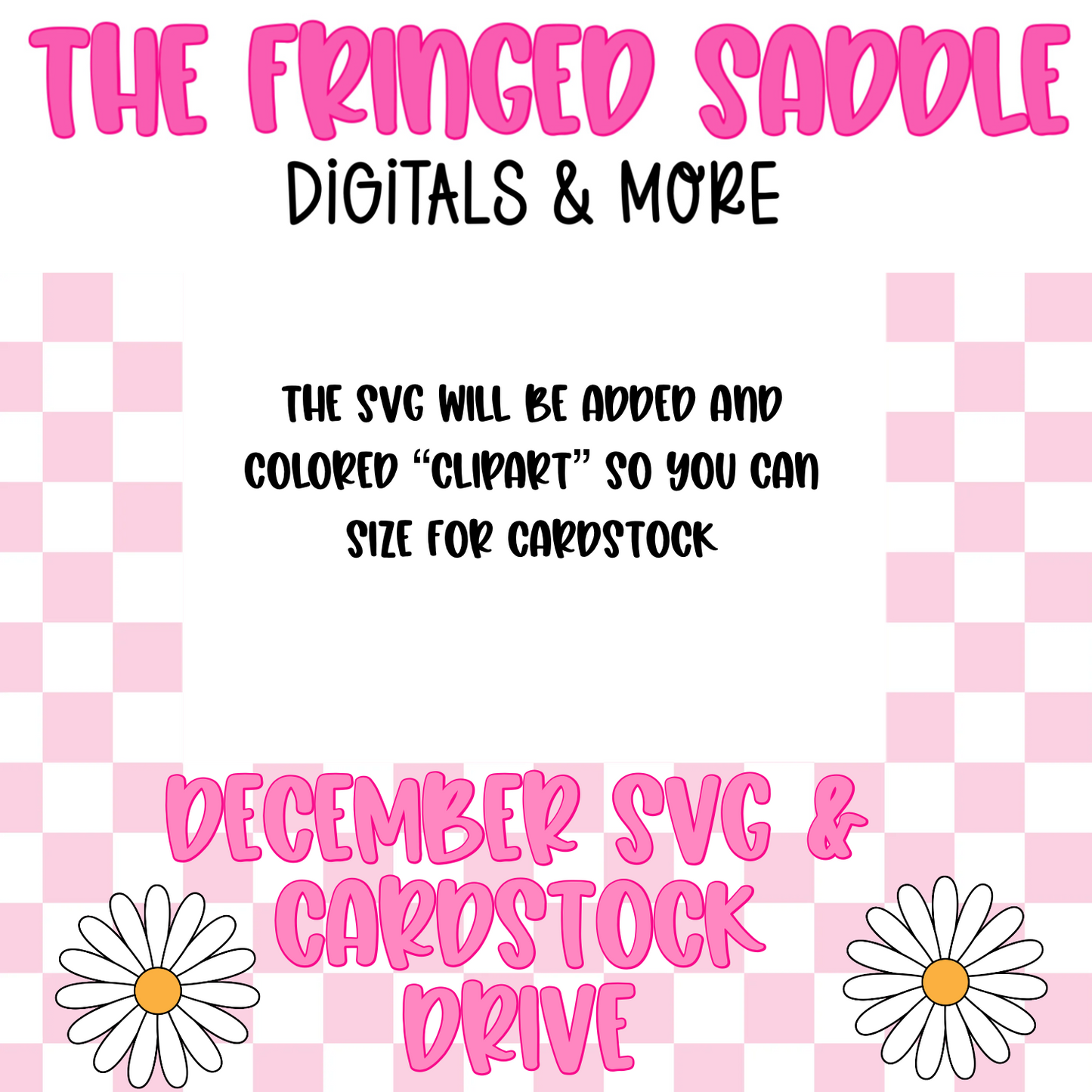 December SVG & clipart drive