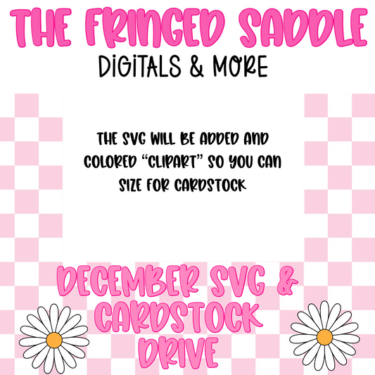 December SVG & clipart drive