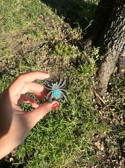 Western spider straw topper
