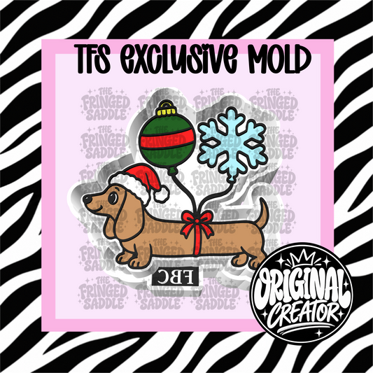 Christmas weenie mold