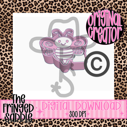 8 ball bee PNG & STL