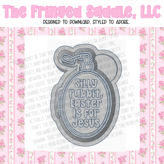 Silly rabbit locket